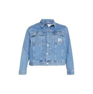 Calvin Klein Jeans Plus Átmeneti dzseki '90'S'  kék farmer / fekete / fehér