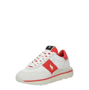 Polo Ralph Lauren Rövid szárú sportcipők 'TRAIN 89'  piros / fekete / fehér