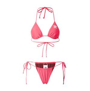 ADIDAS ORIGINALS Bikini 'Adicolor'  rózsaszín / fehér