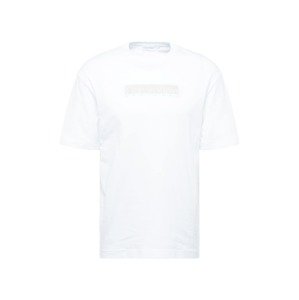 Calvin Klein Póló 'NEW YORK'  bézs / fehér