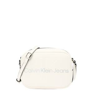 Calvin Klein Jeans Válltáska  szürke / fekete / természetes fehér