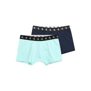 Calvin Klein Underwear Rövid fürdőnadrágok  tengerészkék / vízszín / fekete / fehér