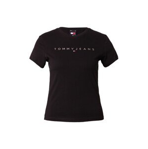 Tommy Jeans Póló  tengerészkék / rózsaszín / vérvörös / fekete