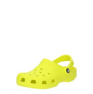 Crocs Nyitott cipők 'Classic'  sárga / fekete