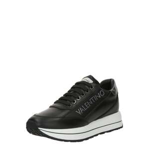 Valentino Shoes Rövid szárú sportcipők  ezüstszürke / fekete