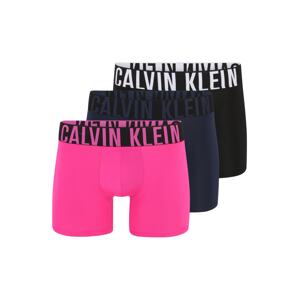 Calvin Klein Underwear Boxeralsók 'Intense Power'  tengerészkék / rózsaszín / fekete / fehér