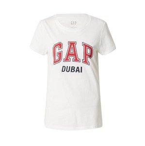 GAP Póló 'DUBAI'  piros / fekete / fehér
