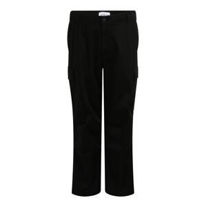 Calvin Klein Jeans Plus Cargo nadrágok  sötétszürke / fekete / fehér