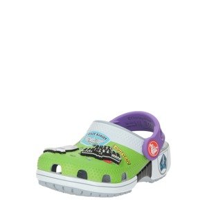 Crocs Nyitott cipők 'Toy Story Buzz Classic'  pasztellkék / fűzöld / lila / fekete