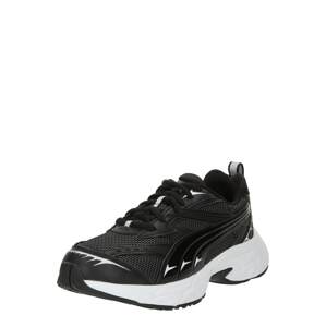 PUMA Rövid szárú sportcipők 'Morphic Base'  fekete / fehér