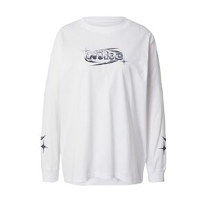 Nike Sportswear Póló 'DANCE'  ezüstszürke / sötétszürke / fehér