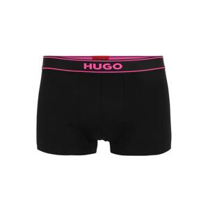 HUGO Red Boxeralsók 'EXCITE'  neon-rózsaszín / fekete