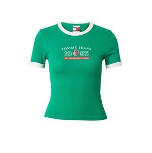 Tommy Jeans Póló 'ARCHIVE GAMES'  tengerészkék / zöld / piros / fehér