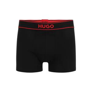 HUGO Red Boxeralsók 'EXCITE'  szürke / piros / fekete / fehér