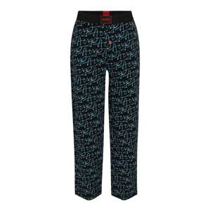 HUGO Red Pizsama nadrágok  világoskék / piros / fekete