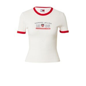 Tommy Jeans Póló 'ARCHIVE GAMES'  tengerészkék / piros / fehér