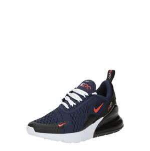 Nike Sportswear Sportcipő 'Air Max 270'  benzin / narancsvörös / fekete / fehér