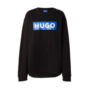 HUGO Tréning póló 'Classic'  égkék / fekete / fehér