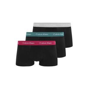 Calvin Klein Underwear Boxeralsók  szürke / zöld / pitaja / fekete