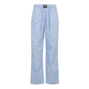 Polo Ralph Lauren Pizsama nadrágok  világoskék / fehér
