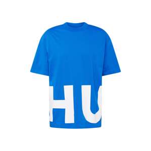 HUGO Blue Póló 'Nannavaro'  királykék / fehér