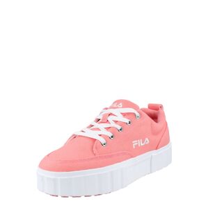 FILA Rövid szárú sportcipők  rózsaszín / fehér