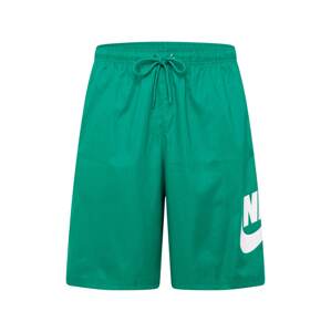 Nike Sportswear Nadrág 'CLUB'  smaragd / fehér