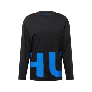 HUGO Blue Póló 'Nallison'  kék / fekete