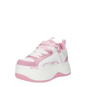 BUFFALO Rövid szárú sportcipők 'ORCUS'  rózsaszín / fehér