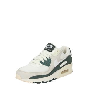 Nike Sportswear Rövid szárú sportcipők 'AIR MAX 90'  krém / sötétzöld / fehér