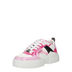BUFFALO Rövid szárú sportcipők 'RSE V2'  rózsaszín / világos-rózsaszín / fekete / fehér
