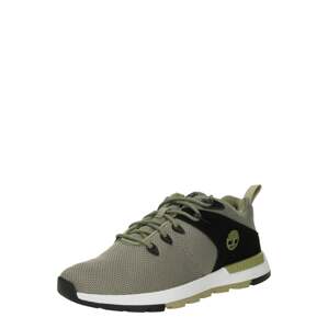 TIMBERLAND Rövid szárú sportcipők  sötét bézs / zöld