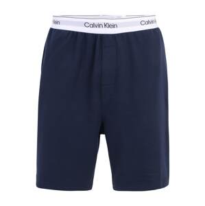 Calvin Klein Underwear Pizsama nadrágok  éjkék / fehér