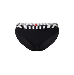 ESPRIT Bikini nadrágok 'BONDI BEACH'  fekete / fehér