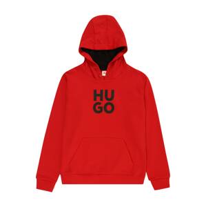 HUGO Red Tréning póló  neonpiros / fekete