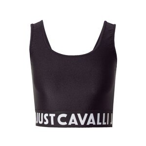 Just Cavalli Top  fekete / fehér
