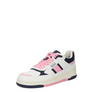 Polo Ralph Lauren Rövid szárú sportcipők 'MASTERS'  rózsaszín / fekete / fehér