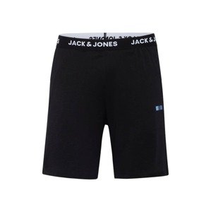 JACK & JONES Pizsama nadrágok 'FRED'  tengerészkék / világoskék / fekete / fehér