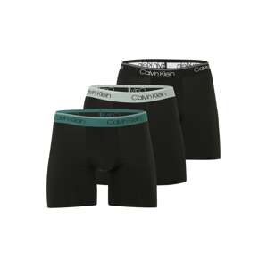 Calvin Klein Underwear Boxeralsók  jáde / pasztellzöld / fekete / piszkosfehér