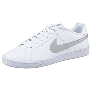 Nike Sportswear Rövid szárú edzőcipők 'Court Royale'  fehér / ezüst