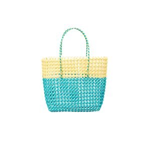 EDITED Shopper táska 'Yva'  sárga / zöld