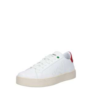 WOMSH Rövid szárú sportcipők  zöld / piros / fehér