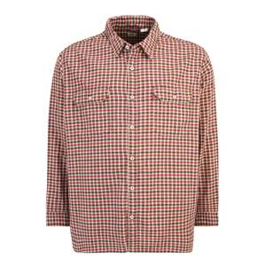 Levi's® Big & Tall Ing 'Jackson Worker Shirt'  krém / gesztenyebarna / szürke melír / piros