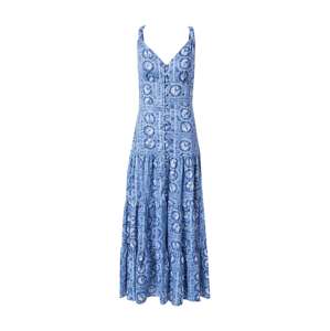 Lauren Ralph Lauren Nyári ruhák 'WALVIA'  kék / világoskék / fehér