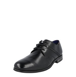 bugatti Fűzős cipő 'Leagro'  fekete