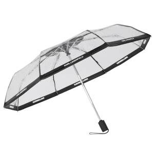 Karl Lagerfeld Esernyő 'Essential'  fekete / átlátszó / fehér