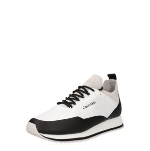 Calvin Klein Rövid szárú sportcipők  világosszürke / fekete / fehér