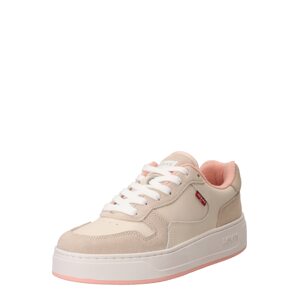 LEVI'S ® Rövid szárú sportcipők 'GLIDE'  homok / rózsaszín / piros / fehér
