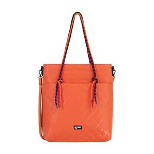 myMo ATHLSR Shopper táska 'Duilio'  tengerészkék / narancs / rózsaszín