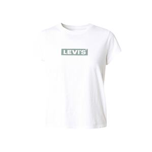 LEVI'S ® Póló 'Graphic Authentic Tshirt'  füstszürke / fehér